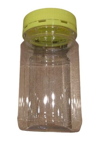 Round Transparent Rigid Hardness Light Weight Plastic Jars Length: 15 Inch (In)