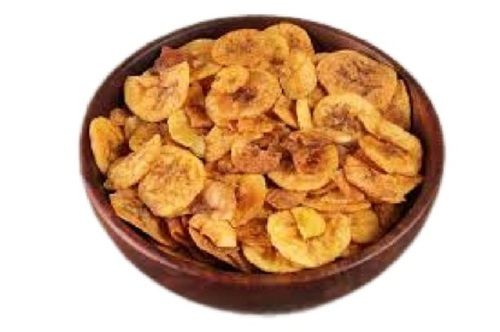 Semi-Soft Round Sweet Salty Fried Banana Chips