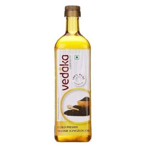 1 Liter Pure And Natural Cold Pressed Sesame Oil For Cooking Application: Fried