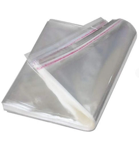 10 X 12 Inches Single String Transparent Bopp Bags Stand Up Pouch