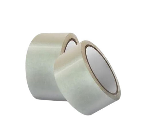 15 Meter Long 0.5 Mm Thick Single Sided Transparent Bopp Tapes Size: 3 Inch