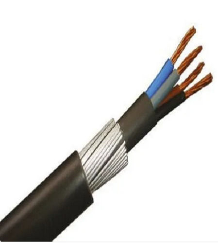 20X25X28 Mm Round Pvc Power Station Copper Armoured Cable  Dielectiric Strength: 4.61 Megapascals (Mpa )