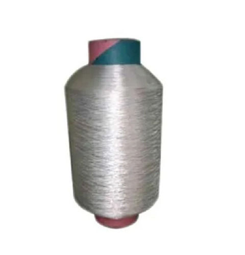 Silver 80Meter Light In Weight Color Fast Spun Polyester Yarn 