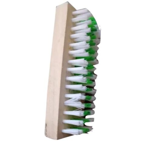 Remove Bacteria 250 Grams 3X2 Inches Wooden Body And Nylon Strip Clothes Cleaning Brush 