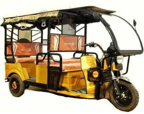 2800X1000X1800Mm 650 Watt 100Ah Dc Motor 4 Seater E Rickshaw Loader  Gross Weight: 682 Kilograms