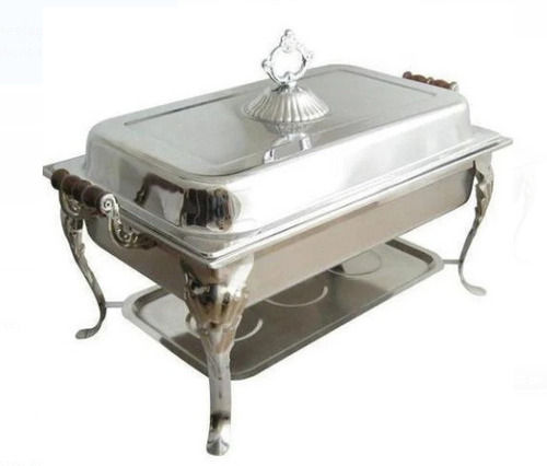 5 Mm Thickness Rectangular Polished Stainless Steel Chafing Dish For Restaurant 