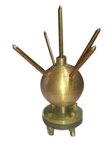 50 Hertz 2 Kilograms 18 Inches Copper Spike Lightning Arrester Response Time: 0.00005 Seconds