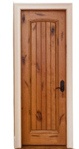 भूरा 8X3 फीट आयताकार पॉलिश फिनिश अंदर और बाहर की ओर आंतरिक लकड़ी का दरवाजा