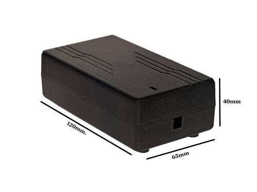 Metal Black Rectangular Abs Plastic Enclosures For Electrical Fitting