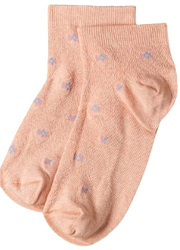 Casual Wear Ankle Length Middle Elasticity Printed Cotton Socks Pair For Ladies  Age Group: Adults