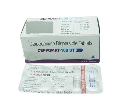 Cefpodoxime Dispersible Tablets 100 Mg Boiling Point: N/A