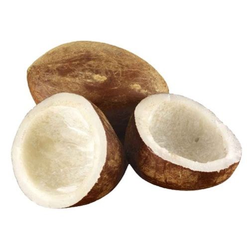 Brown Common Cultivated Round Shape Dried Matured Coconut Copra 