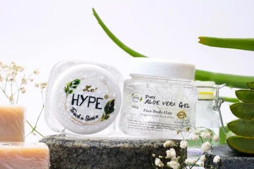 Hype Natural Aloe Vera Gel For Beauty, (Face, Body And Hair)