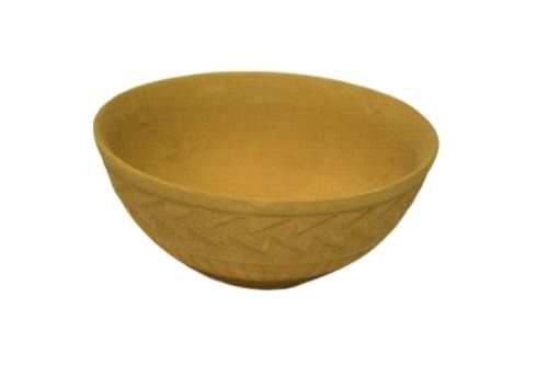 Light Weight And Disposable Matte Finished Plain Round Clay Bowl