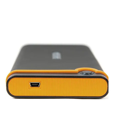 Silver Plug And Play Portable Hard Drive For Backup 