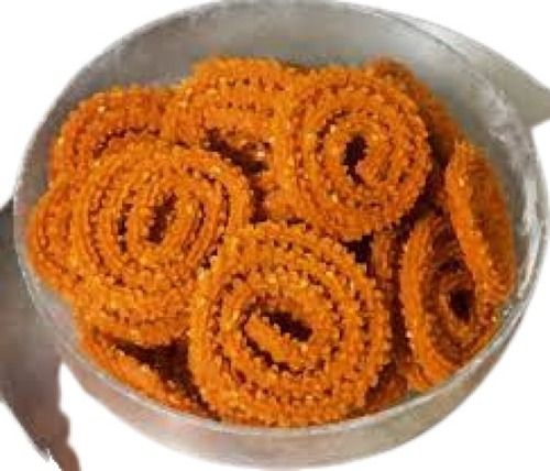 Round Spicy And Crunchy Taste Healthy Wheat Flour Murukku  Packaging: Bag