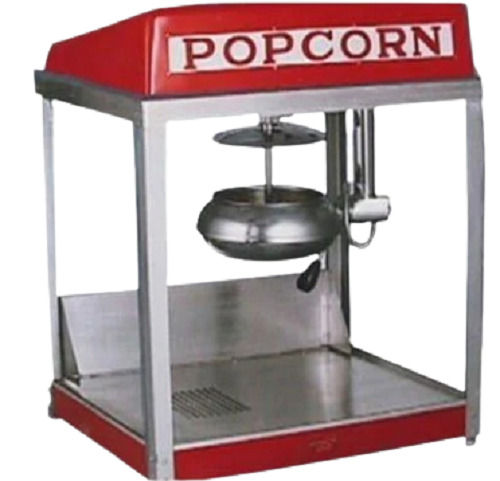 Stainless Steel Rectangular Polished 220-volt Electrical Popcorn Machine