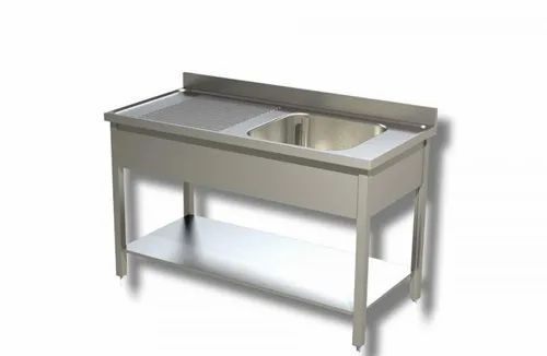 Stainless Steel Single Bowl Sink For Hotel And Restaurant By ABC Kitchen Equipment