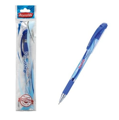 10 Grams And 6 Inches Smooth Writing Plastic Ball Pen  Blue