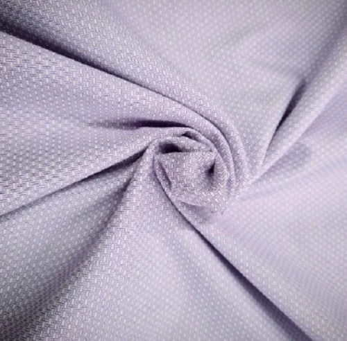 Purple 100 Meter High Strength Cotton Printed Shirting Fabrics For Making Garments