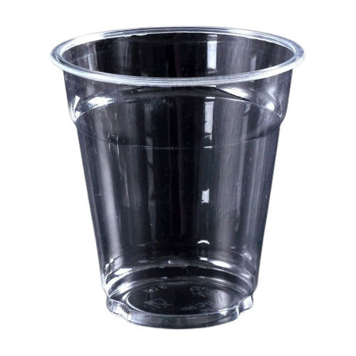 High Quality 180 Ml Plain Transparent Plastic Disposable Glass For Serving Drinks