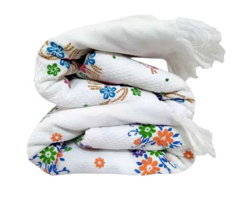 28 X 56 Inches Rectangular Quick Dry Cotton Printed Towel