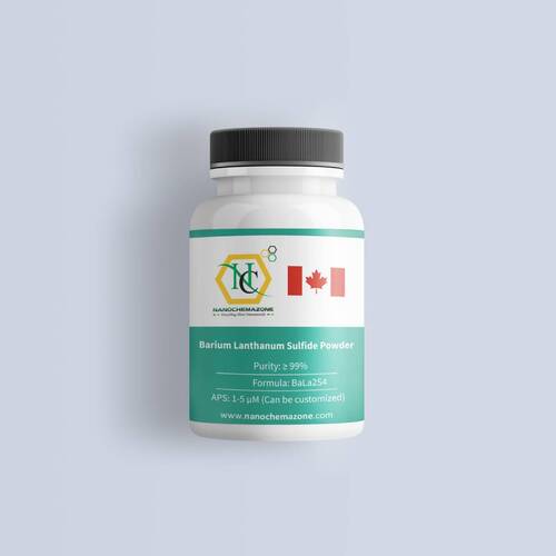 Barium Lanthanum Sulfide Powder Color Code: White-Light Blue