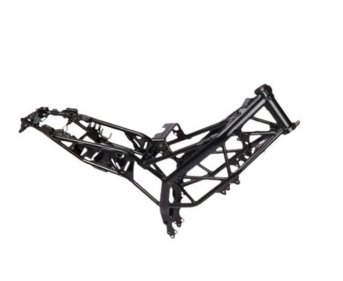 Double Cradle Frame Steel Motorcycle Chassis For Two Wheeler