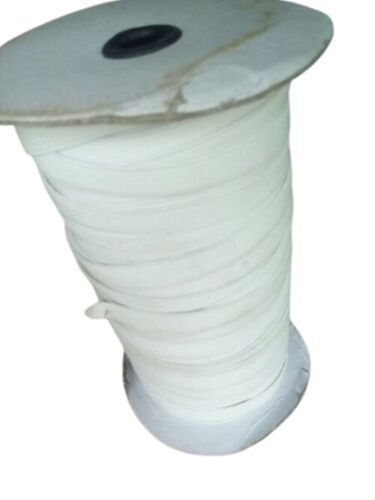 White Elastic Lustrous Simple To Use Elastic Thread Roll For Garments