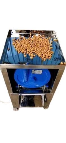 Blue And Silver Electric Semi Automatic Stainless Steel Dry Fruit Slicer Machine