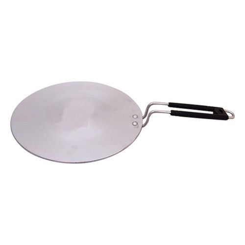 Light Matt Finish Easy To Use Aluminum Utensils Tawa With Handle For Kitchen