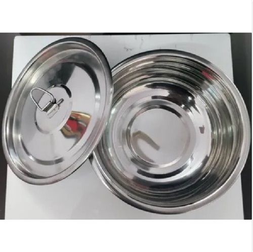 Modular Safety Utility-type Chrome Finish Stainless Steel Kitchenware Container