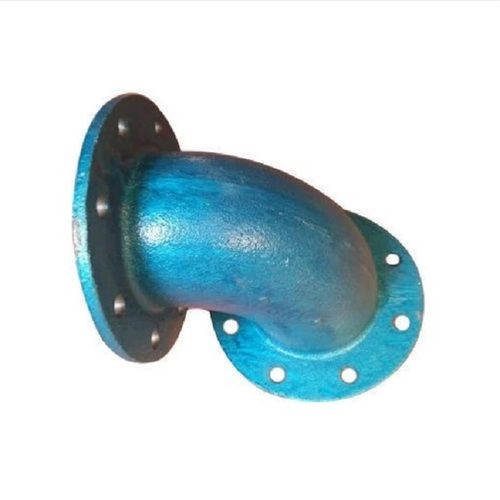 Skyblue Painted Surface Socket Iron Joint Connection Round Pipes Plumbing Fittings