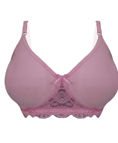 Purple Plain Cotton Padded Cup Bra For Girls at Best Price in New