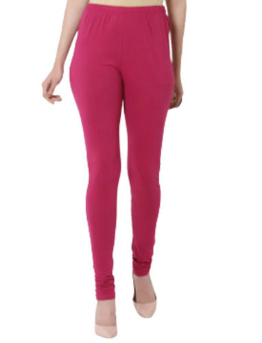 Regular Fit Casual Wear Plain Cotton Legging For Women