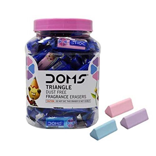 1.8 Inches Reusable Flexible Dust Proof Erasers 50 Pieces Box