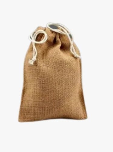 Brown 16 X 14 X 4 Inches Washable Handmade Plain Reusable Jute Bags