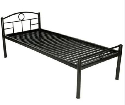 7X4 Feet 16 Kilogram Water Resistance Modern Plain Cast Iron Single Bed  No Assembly Required