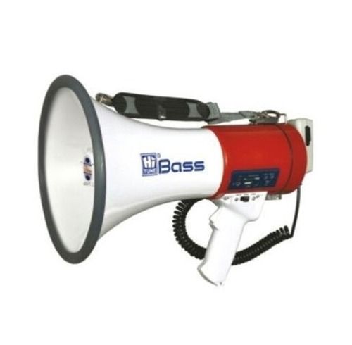 9.2x13.4x8.1 Inch 450 Gram 20 Watt 220 Volt Plastic Megaphone