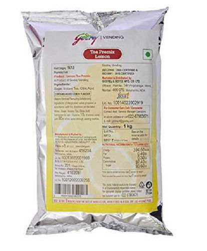 1 Kilogram Dried Solid Extract Strong Taste No Sugar Lemon Tea Premix  Brix (%): 1%