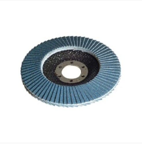 Round Bonded Abrasive Aluminum Flap Disc For Grinding Use Grain Sizes: 4.5" X 7/8