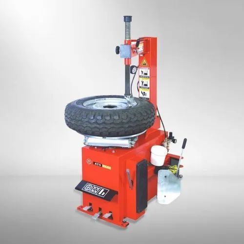 Semi-Automatic Single Phase 8 Bar Red Tyre Changer