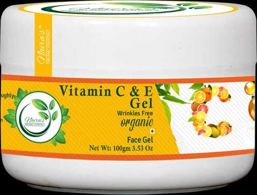 Vitamin C And E Face Gel For Wrinkle Free