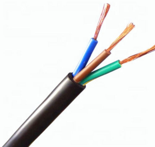 1100 Volt Three Core Pvc Insulation And Copper Conductor Power Cable Application: Industrial