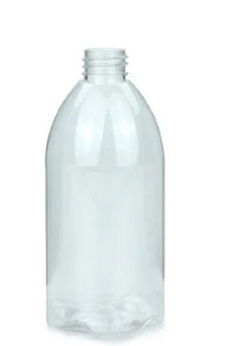 500 Ml Capacity Lightweight Round Shape Plastic Pet Bottle