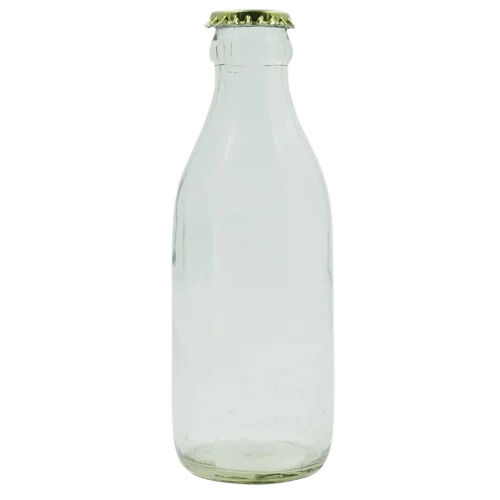 550 Ml Capacity Hot Stamping Crown Cap Round Glass Water Bottle