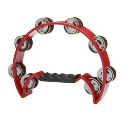 9 Inch 375 Grams Non Electric Manual Metal Tambourine  Application: Concert