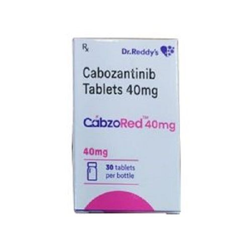 Cabozantinib Tablets - Allopathic Medicine Grade, Prescription-Only | Shelf Life: 36 Months, Store at Room Temperature, Away from Heat and Moisture