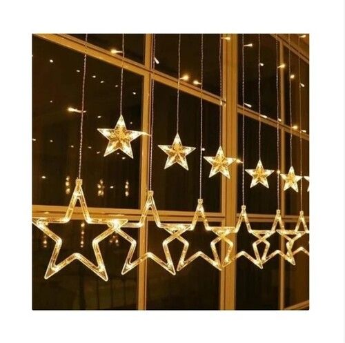 Hanging Star Led Light For Home Decoration Purposes