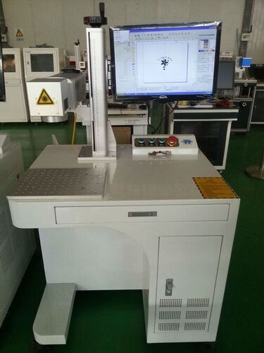 Industrial 20 To 50 Watt Air Cooled Fiber Laser Marking Machine Input: 24V Dc